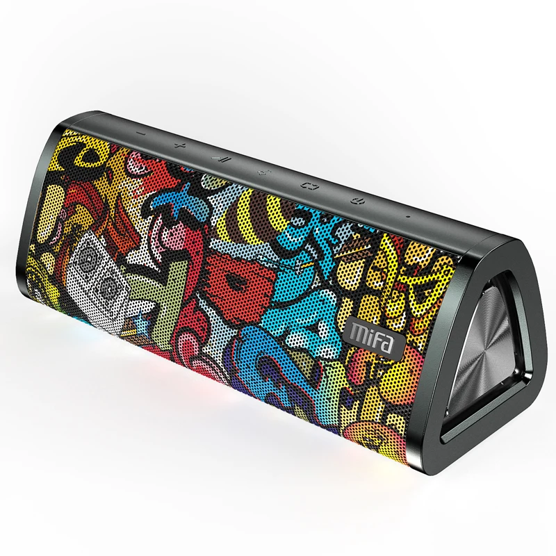 Mifa A10+ 360° Portable Bluetooth Speaker, 20W IPX7 Waterproof, 24-Hour Playback
