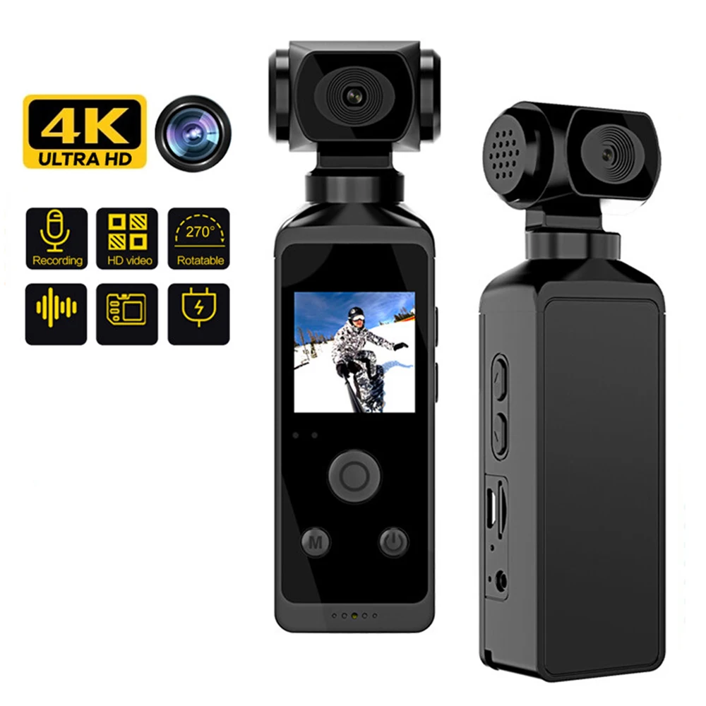 Professional Pocket 4K Ultra HD Action Camera with Wifi Connectivity