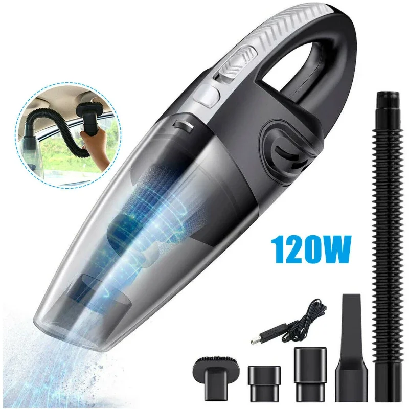 Professional Wireless Handheld Car Vacuum Cleaner - Home & Car Dual Purpose