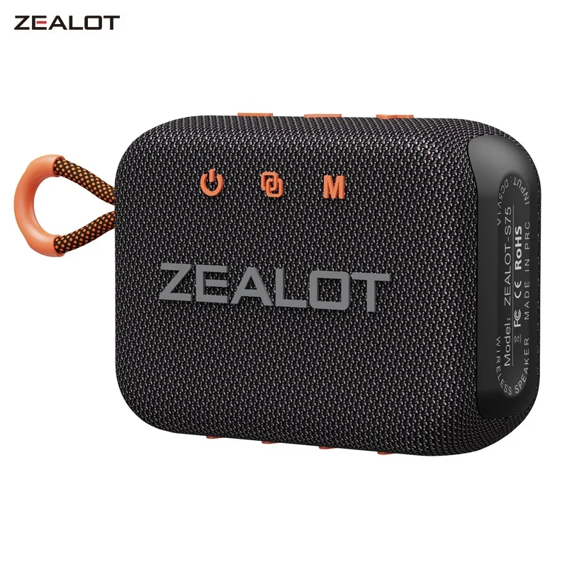 ZEALOT S75 Portable Bluetooth Waterproof Speaker with Deep Bass