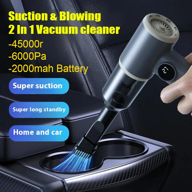 Professional Portable Handheld Car Wireless Vacuum Cleaner