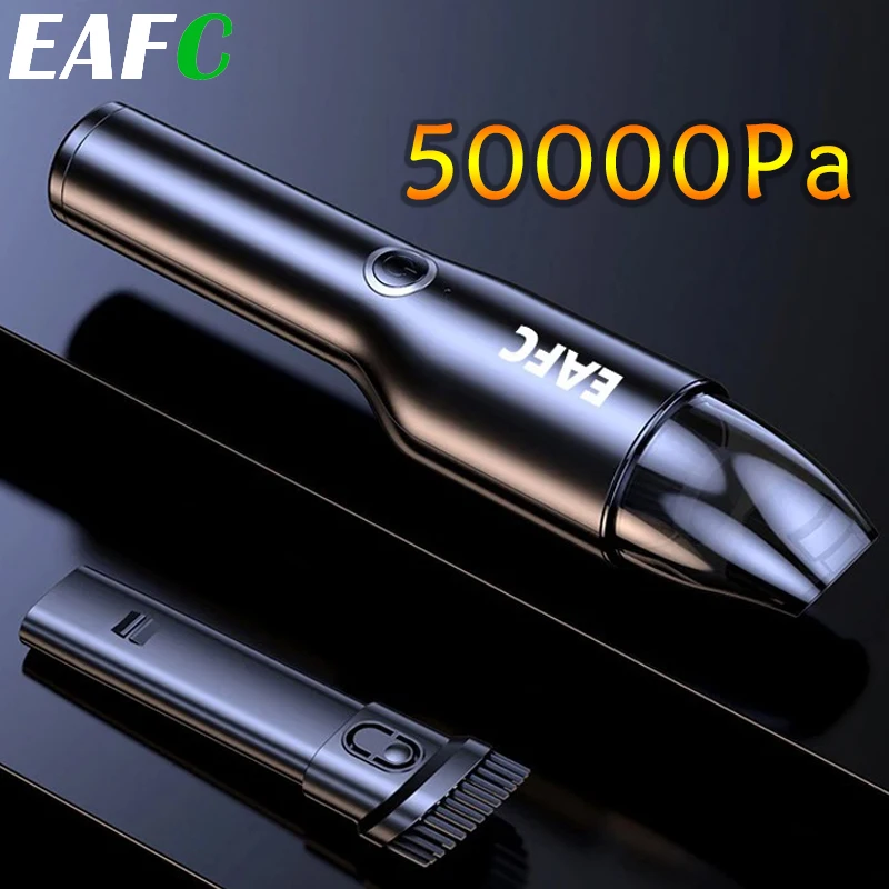 EAFC Wireless Car Vacuum Cleaner 50000Pa - Portable Handheld Wet & Dry Cleaning