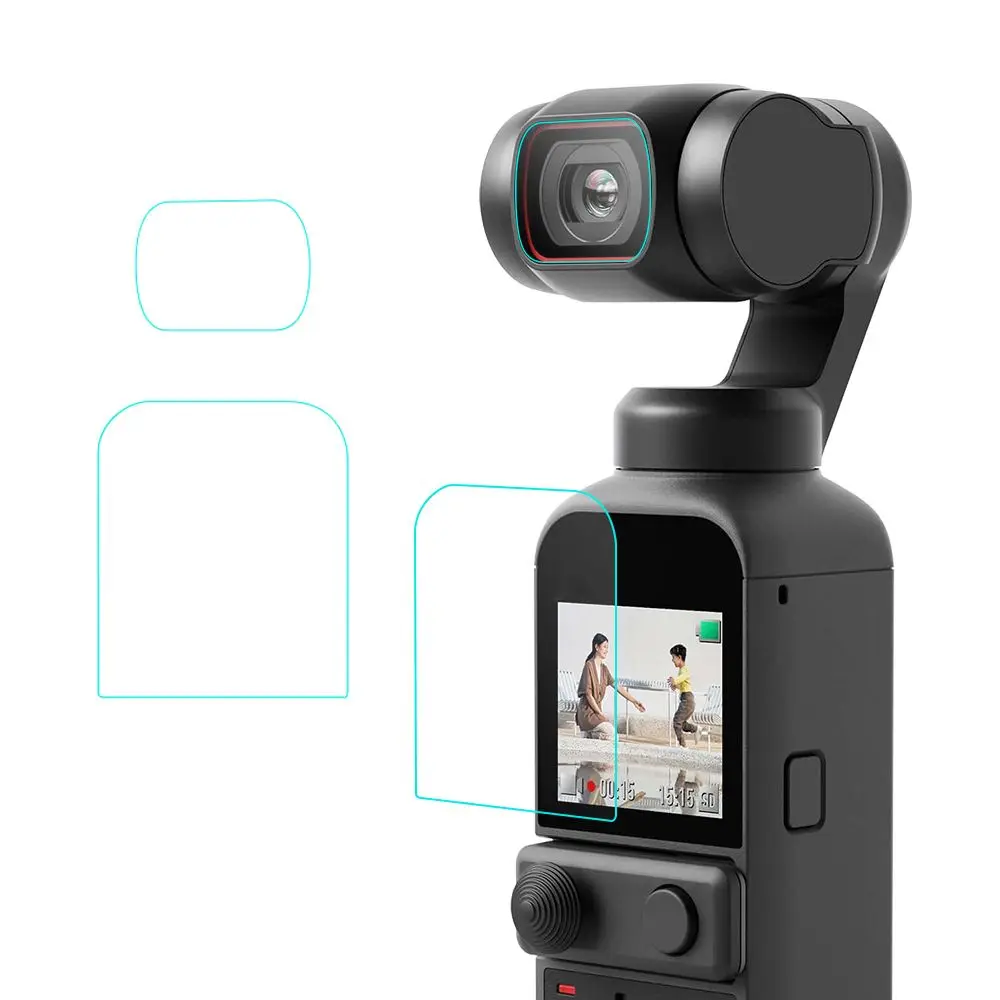 DITIPOO Tempered Glass Screen Protector for DJI Osmo Pocket 2 Camera Lens