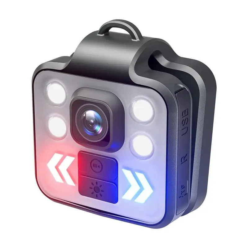 Rondaful 1080P HD Night & Day Sport Action Camera with LED Warning Effect