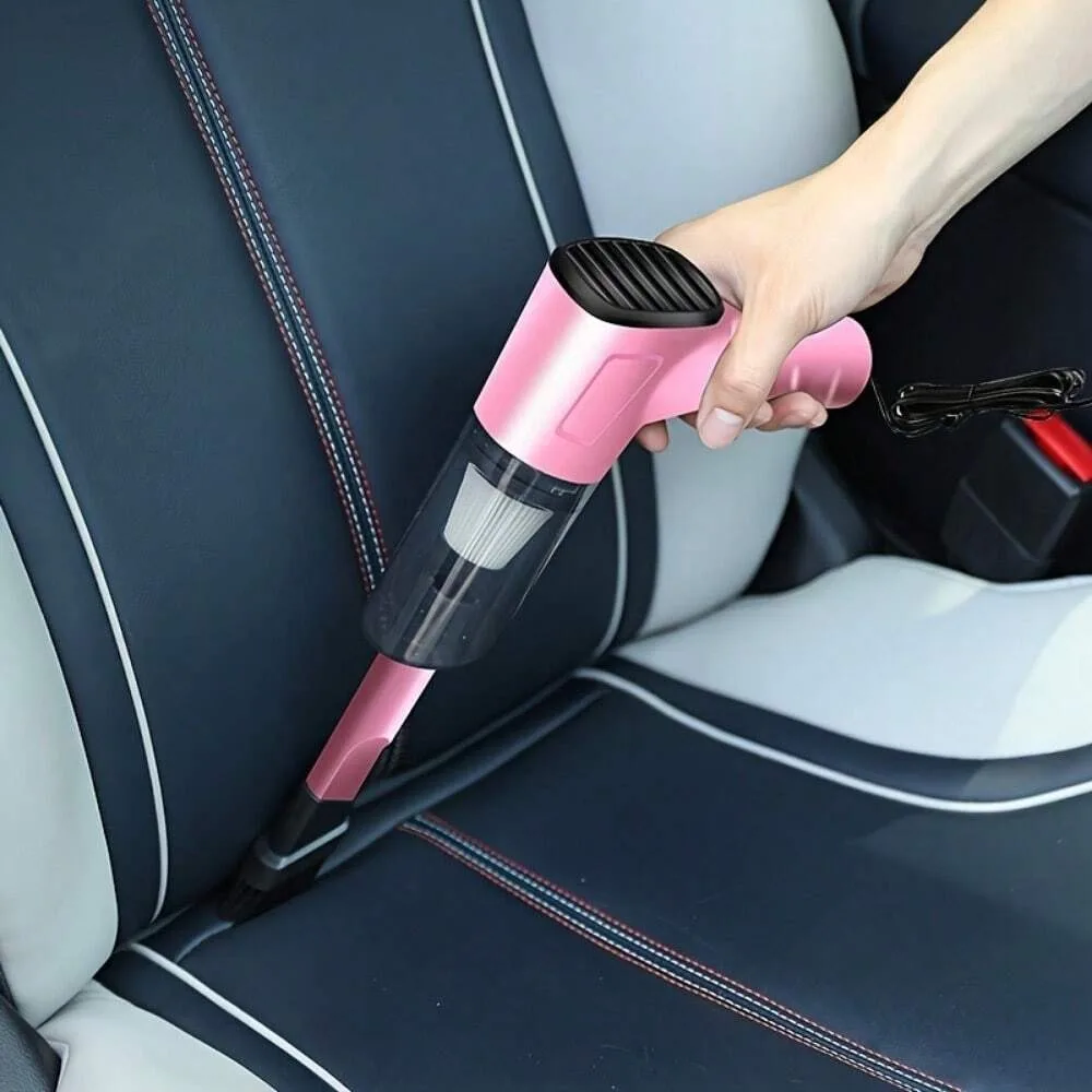 12V Car Plug Handheld Car Vacuum Cleaner - Strong Dust Removal