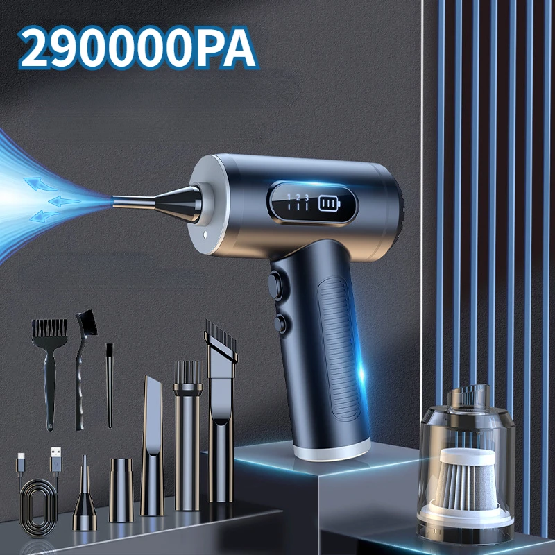 SUITU 290000Pa Wireless Handheld Car Vacuum Cleaner