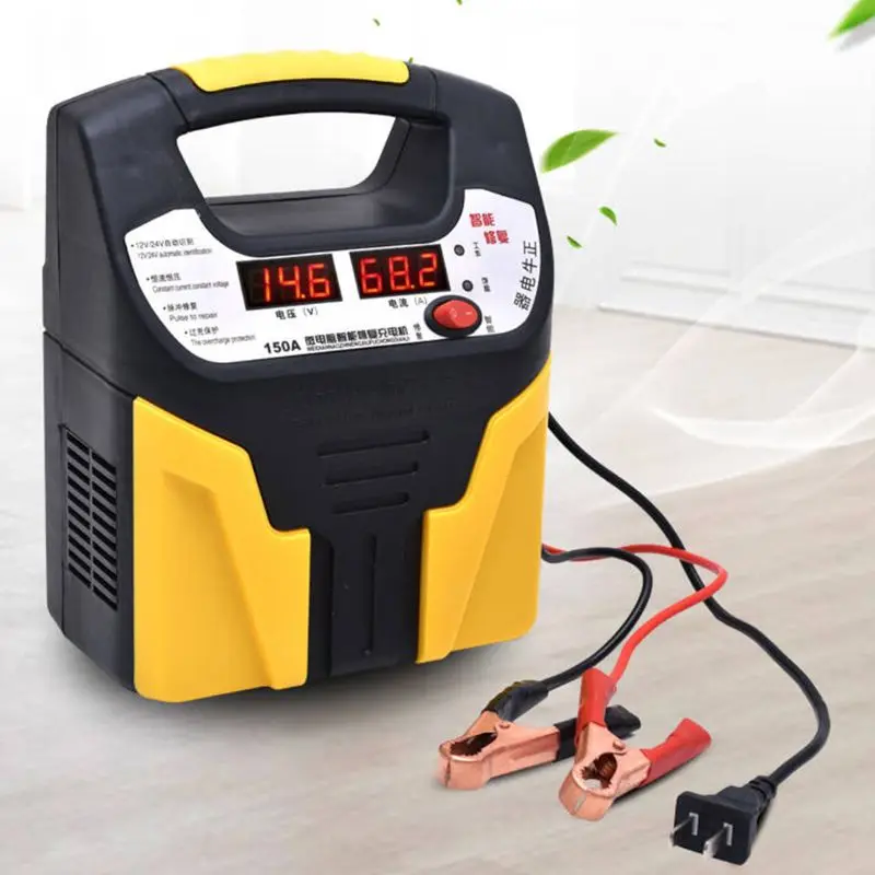 12V/24V Intelligent Car Battery Repair Jump Starter - Automotive Electric Supplies