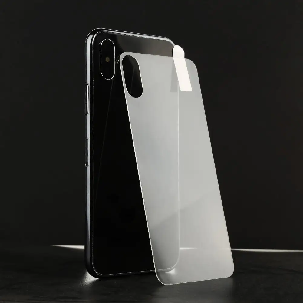 2020 iPhone X 3D Curved Tempered Glass Back Screen Protector