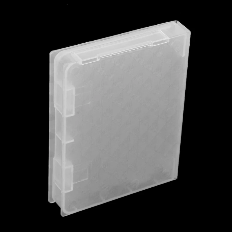 2.5-Inch Hard Disk Drive SSD HDD Protection Storage Box - Clear PP Plastic Case