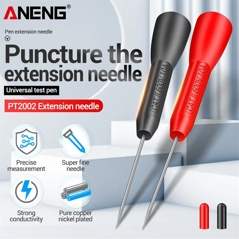 ANENG PT2002 Insulation Piercing Needle Multimeter Test Probe - 10A 600V