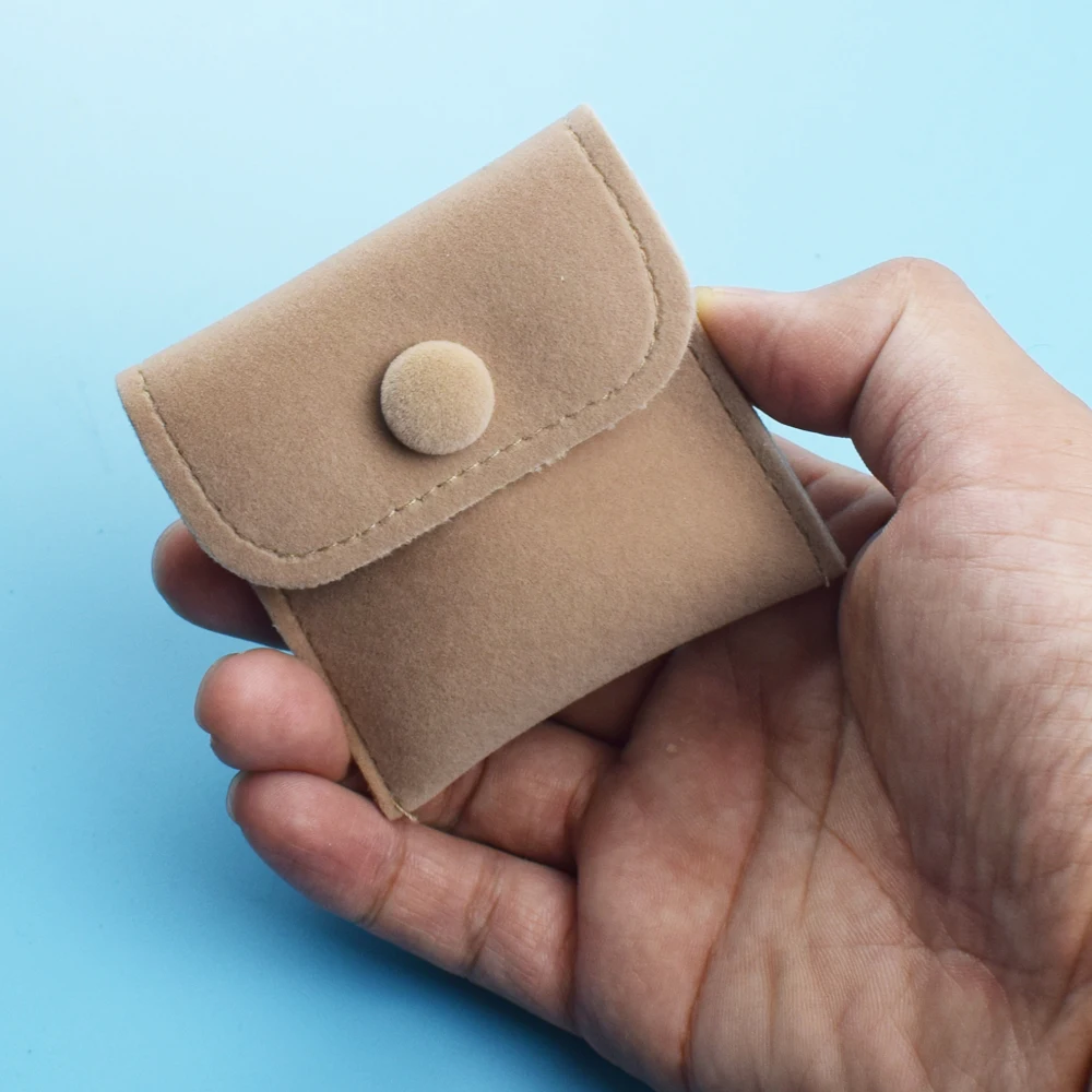 Mini Velvet Cloth Coin Pouch Wallet - Stylish Money Bag