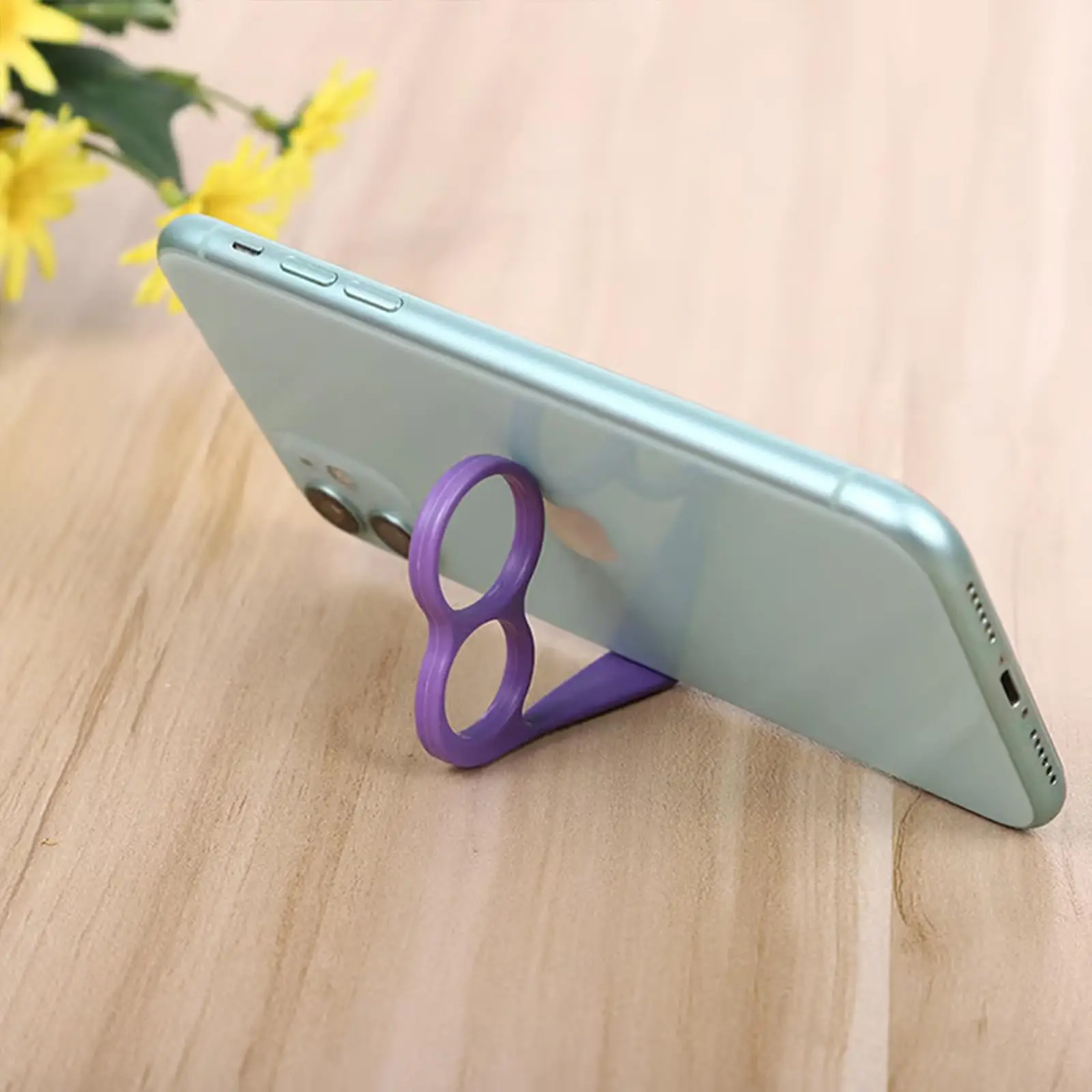 Universal Mobile Phone Grip Holder and Stand for iPhone and Samsung