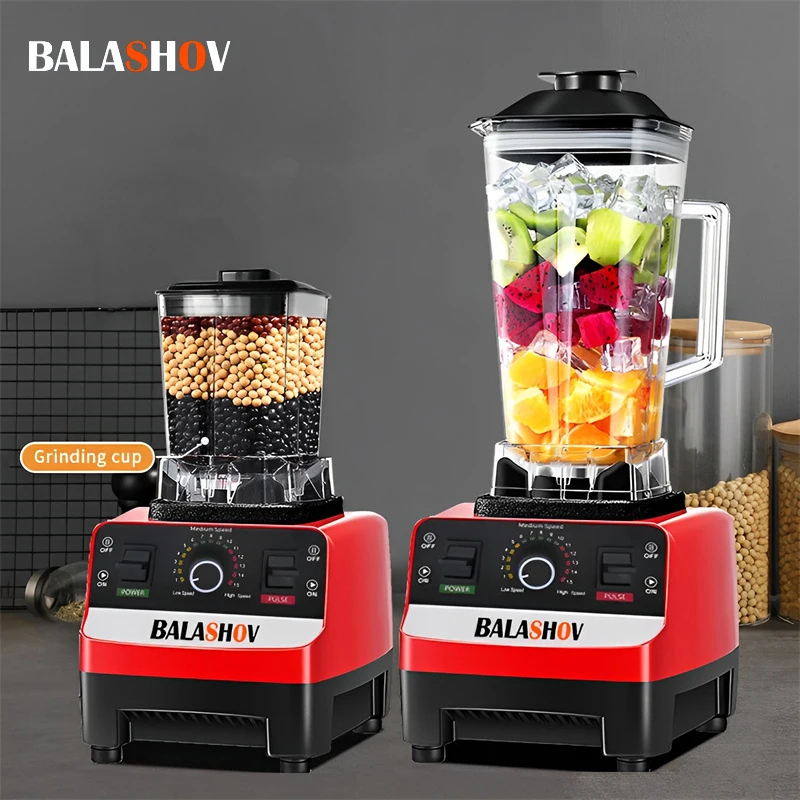 BALASHOV 2000W Heavy Duty Commercial Blender - High Power Juicer Blender BPA Free