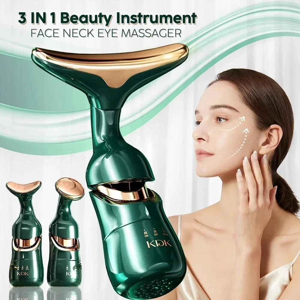 3-in-1 Facial Lifting Device with Neck, Eye, and Face Massager