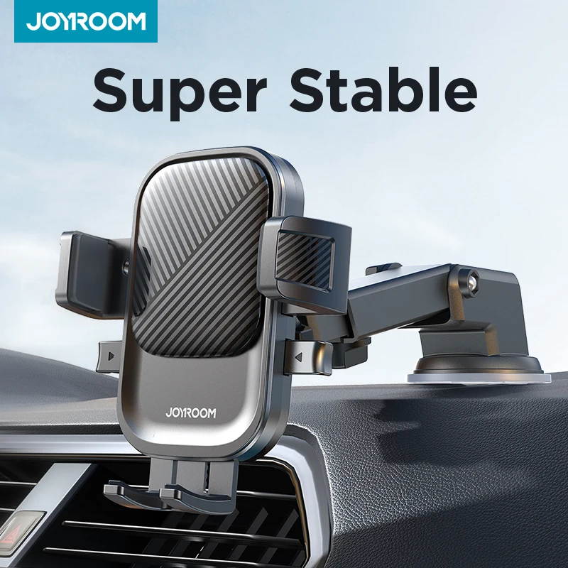 Joyroom Dashboard Universal Car Mount Phone Holder with Suction Cup Base for iPhone Samsung, Google, Huawei