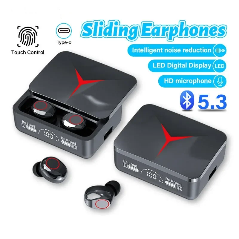 LS M90 Pro Wireless Gaming Earbuds with Bluetooth 5.1 - Waterproof & Active Noise Cancelling