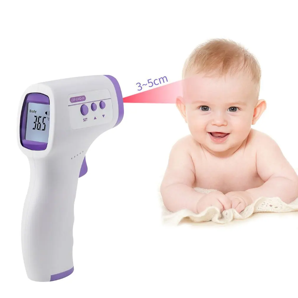 AIQUE Digital Infrared Forehead Thermometer - Contactless Clinical Thermometer