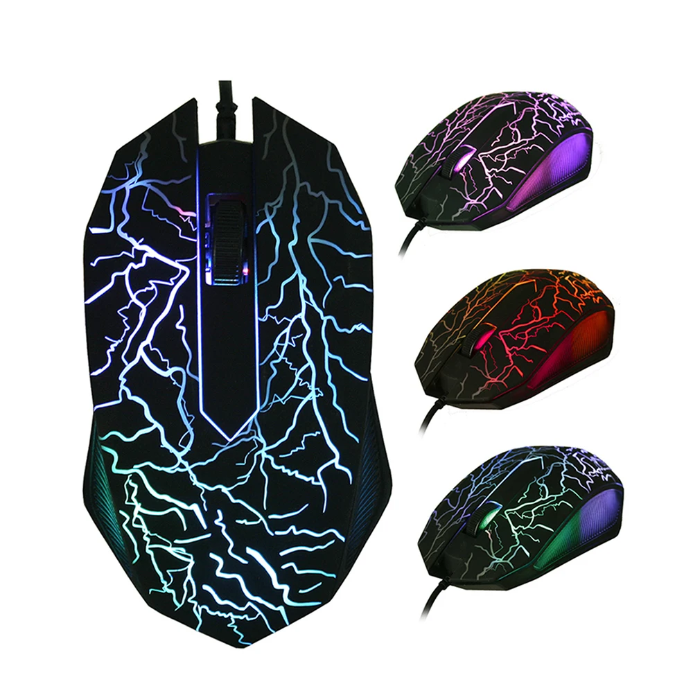 Professional 3200DPI RGB USB Wired Gaming Mouse | Ergonomic Design