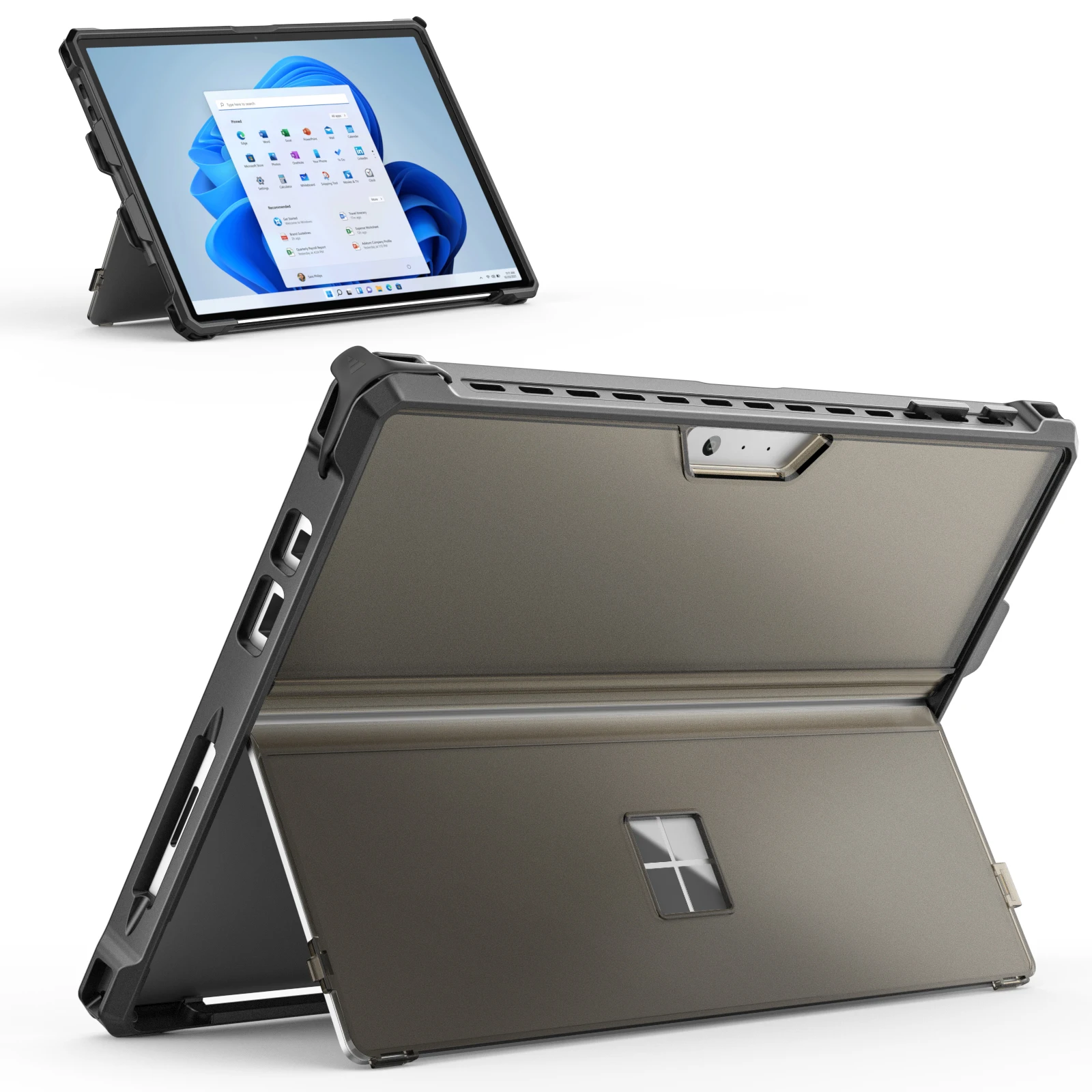 dadanism Rugged Protective Case with Pen Holder for Microsoft Surface Pro Series