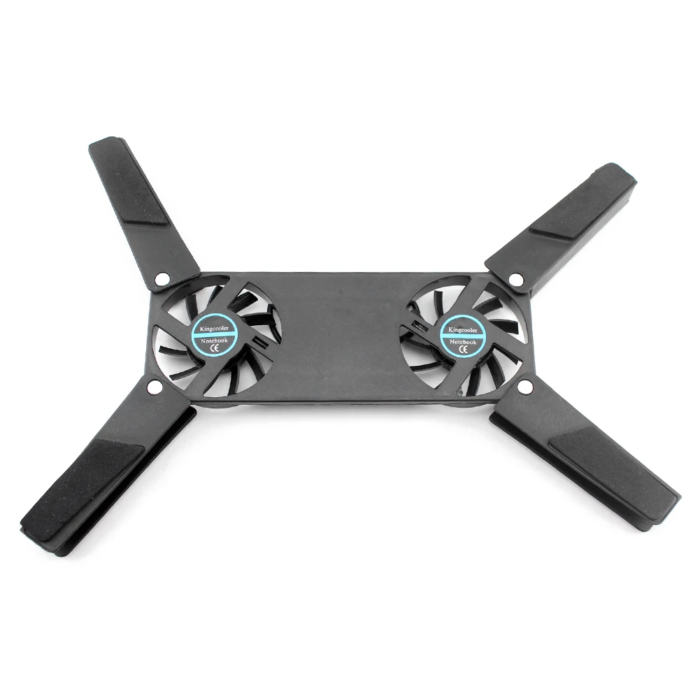 MOJOYCE USB Powered Foldable Cooler Pad with Double 60mm Fans