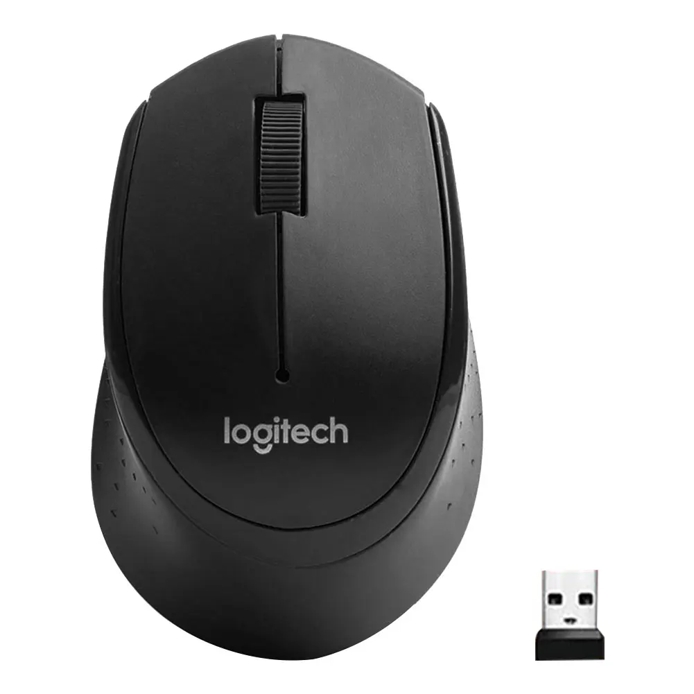 Logitech M330 Wireless Silent Optical Mouse 1000DPI - USB Receiver Included